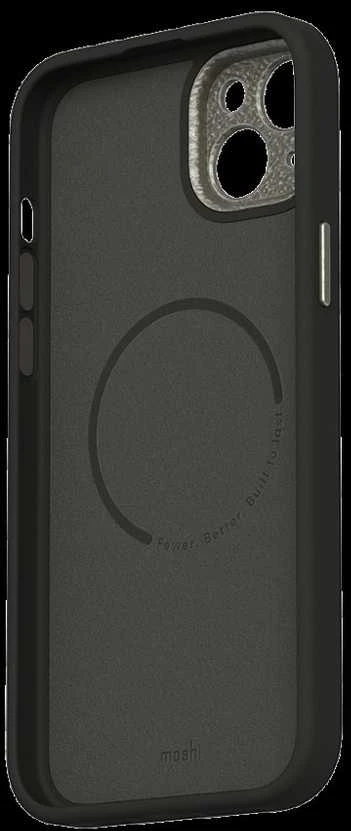 Dėklas Moshi Napa for iPhone 15 Plus - Midnight juodas