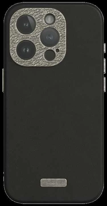 Dėklas Moshi Napa for iPhone 15 Pro - Midnight juodas