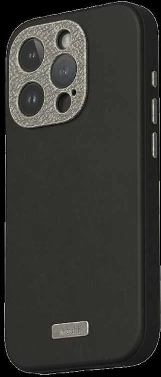 Dėklas Moshi Napa for iPhone 15 Pro - Midnight juodas