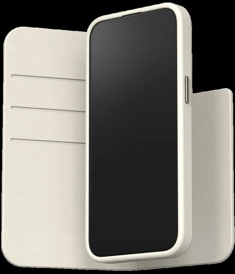 Dėklas „Moshi Overture“, skirtas „iPhone 15 Pro Max“ – kiaušinio skonio baltas