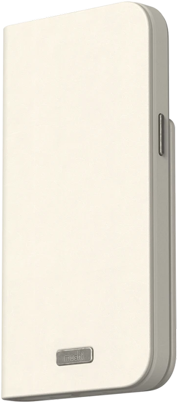 Dėklas „Moshi Overture“, skirtas „iPhone 15 Pro Max“ – kiaušinio skonio baltas
