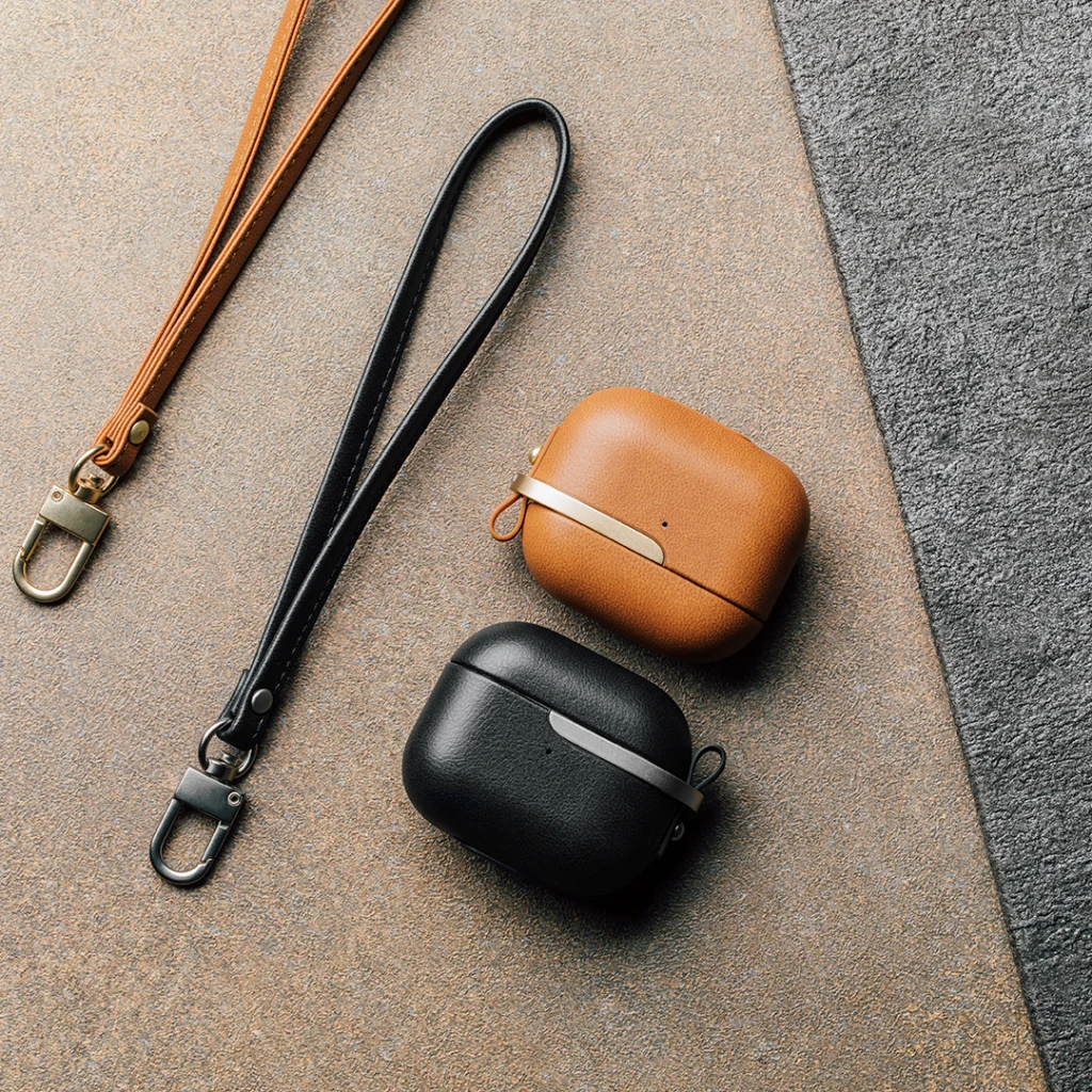 Moshi Pebbo Luxe apsauginis dėklas, skirtas AirPods 3 juodas