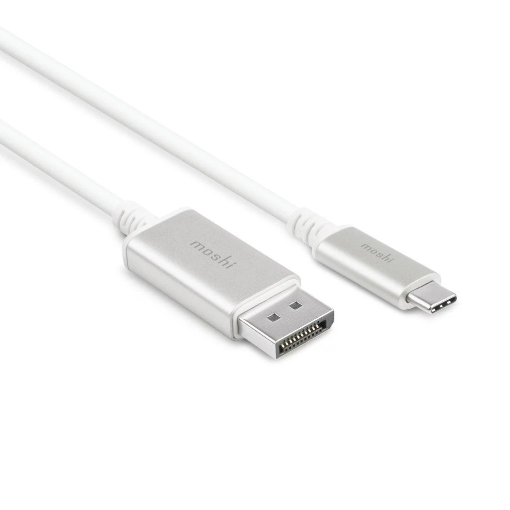 Moshi USB-C į DisplayPort 1,5 m, 5K (baltas) laidas