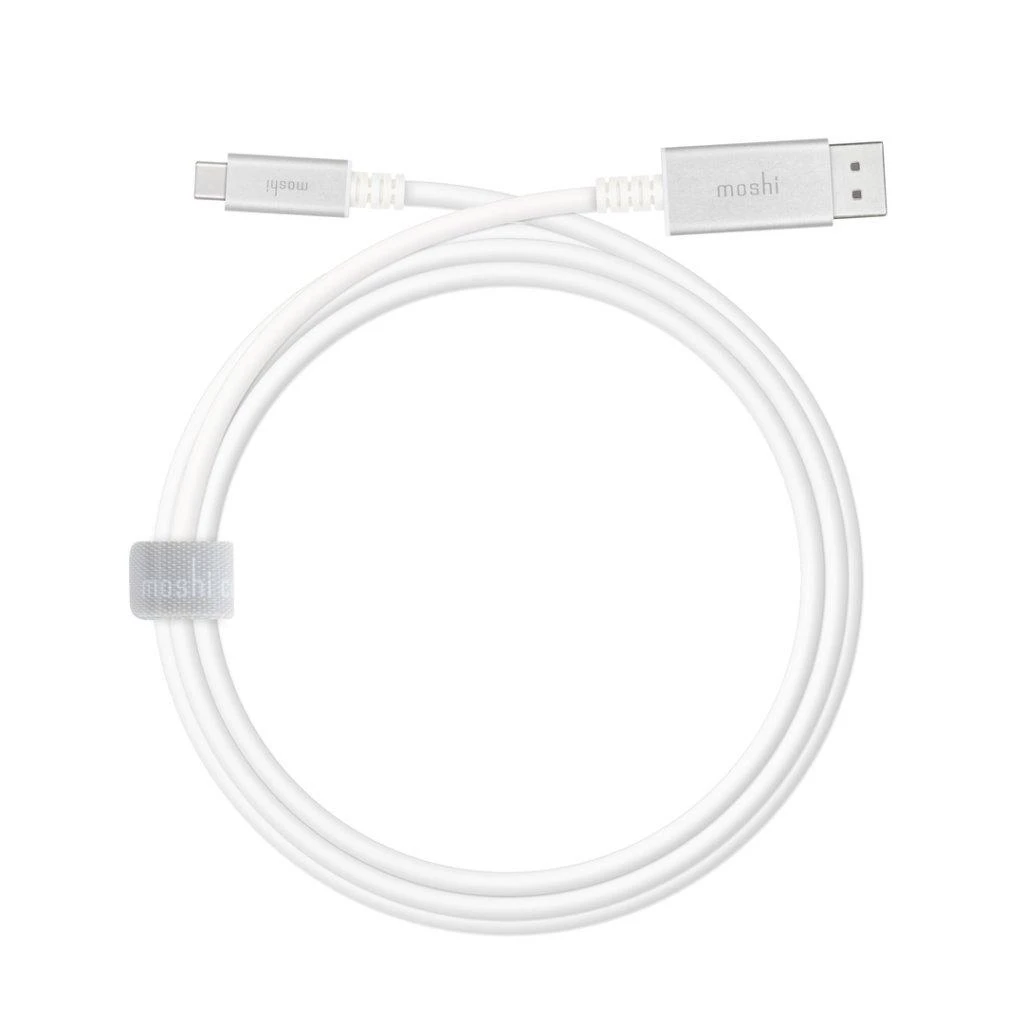 Moshi USB-C į DisplayPort 1,5 m, 5K (baltas) laidas