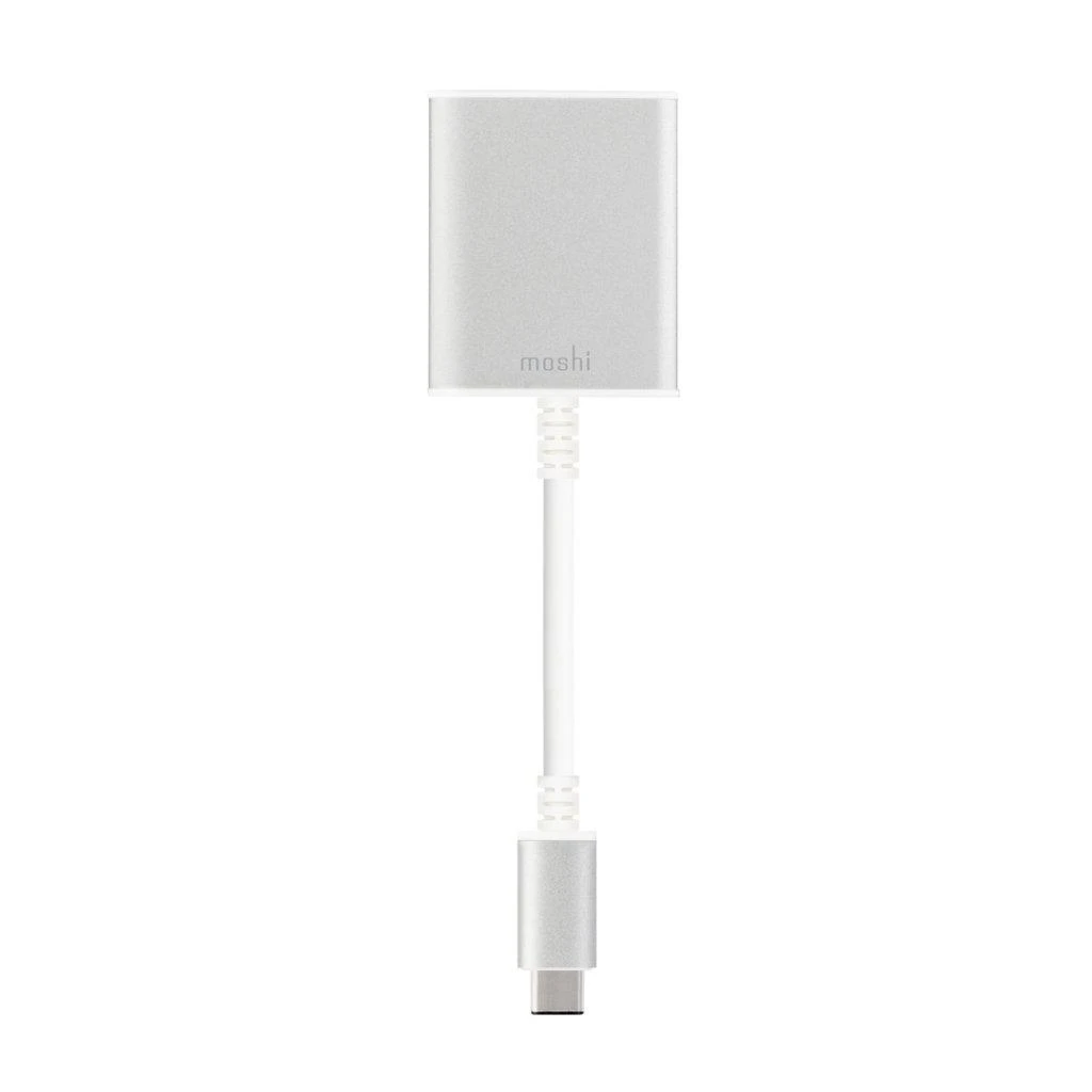 Adapteris USB Moshi USB-C - VGA Sidabrinė (MI-USBC-VGA)