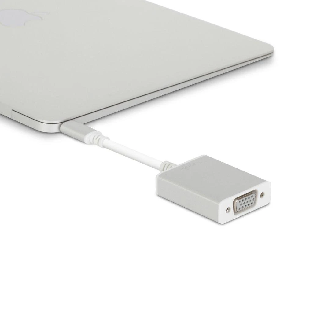 Adapteris USB Moshi USB-C - VGA Sidabrinė (MI-USBC-VGA)