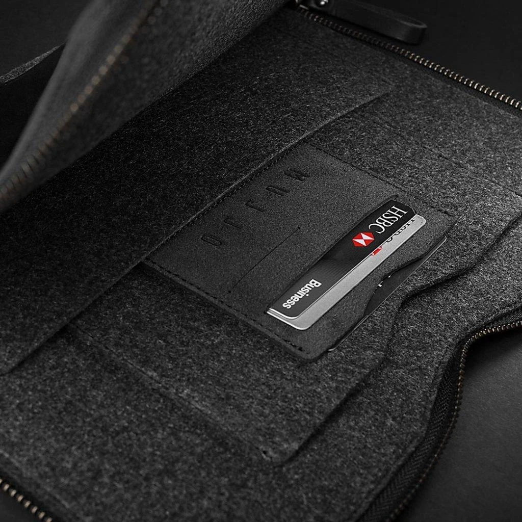 Mujjo 13-inch MacBook Pro Folio Sleeve - Juodas
