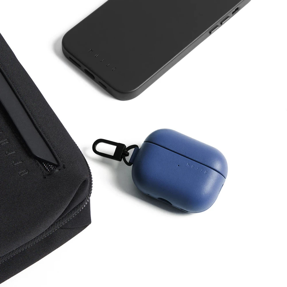 Mujjo Echelon AirPod Pro 2nd Gen – Monaco Mėlyna
