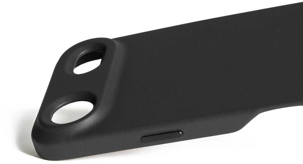 Carruzzo Mujjo Odinis dėklas - etui skórzane do iPhone Air kompatybilne su MagSafe (juodas)