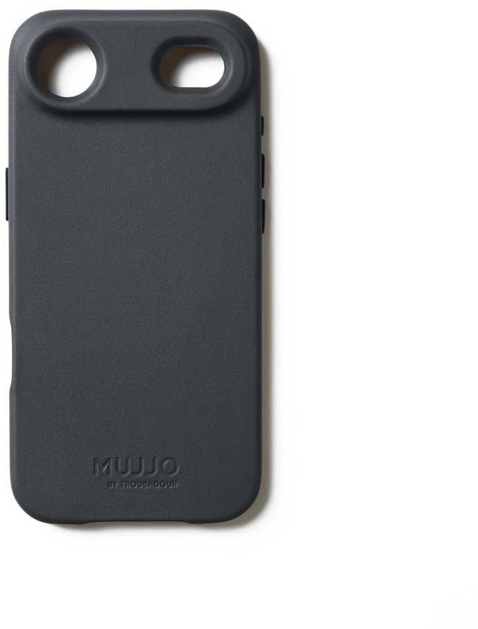 Carruzzo Mujjo Odinis dėklas - etui skórzane do iPhone Air kompatybilne su MagSafe (basalt)