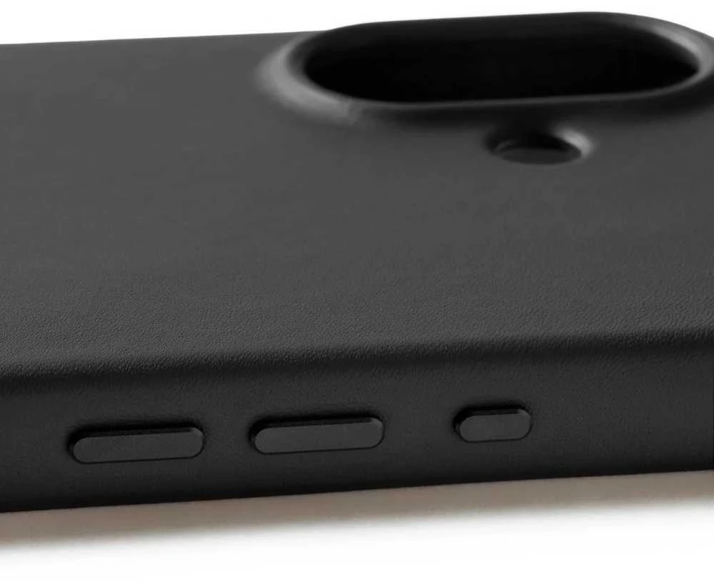 Mujjo Full Odinis dėklas MagSafe Case for iPhone 17 Juodas
