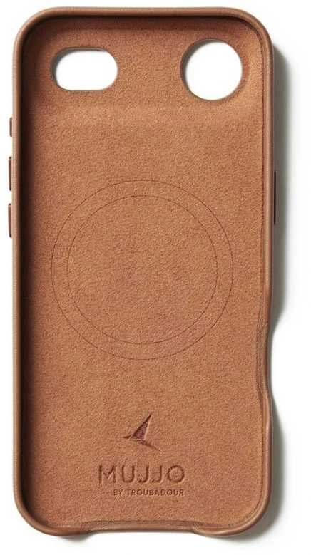 Mujjo Full Odinis dėklas for iPhone 17 Air - Tan