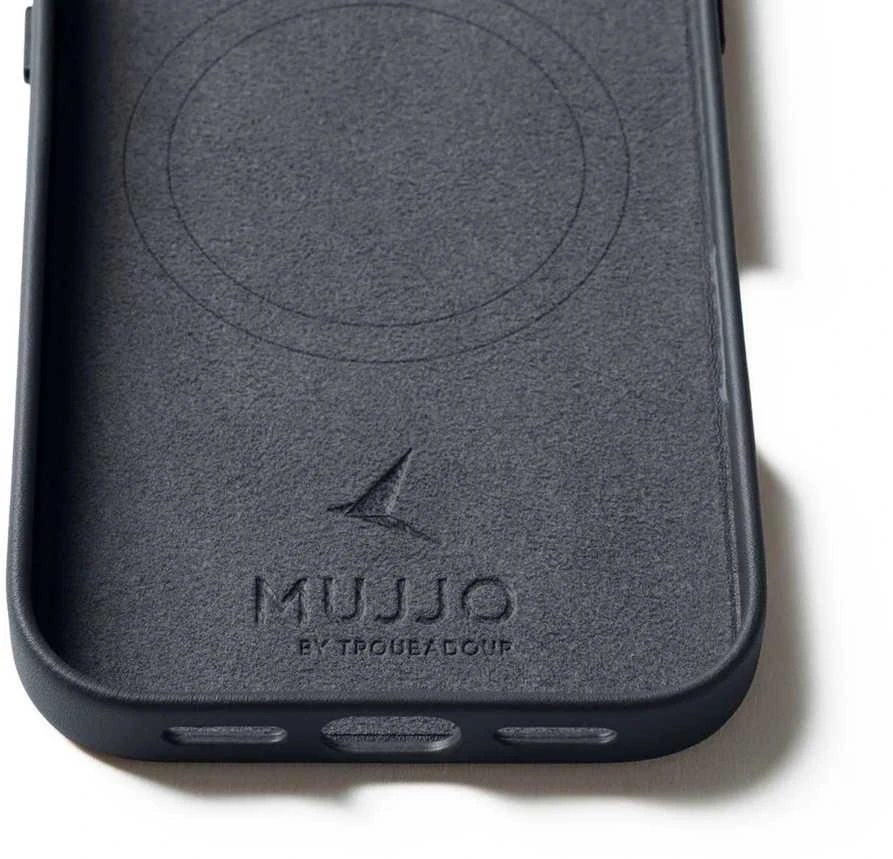 Mujjo Full Odinis dėklas for iPhone 17 - Basalt