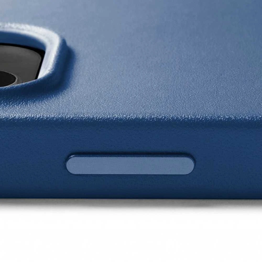 Mujjo Full Odinis dėklas with MagSafe for iPhone 14 - Monaco Mėlyna