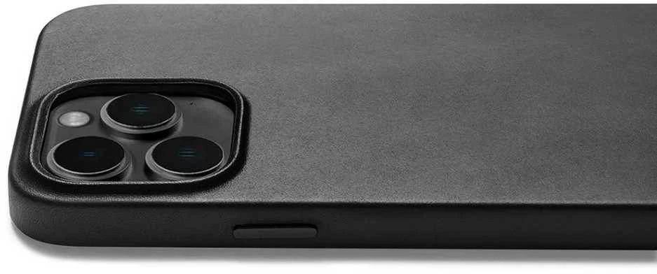 Mujjo Full Odinis dėklas with MagSafe for iPhone 14 Pro Max - Juodas