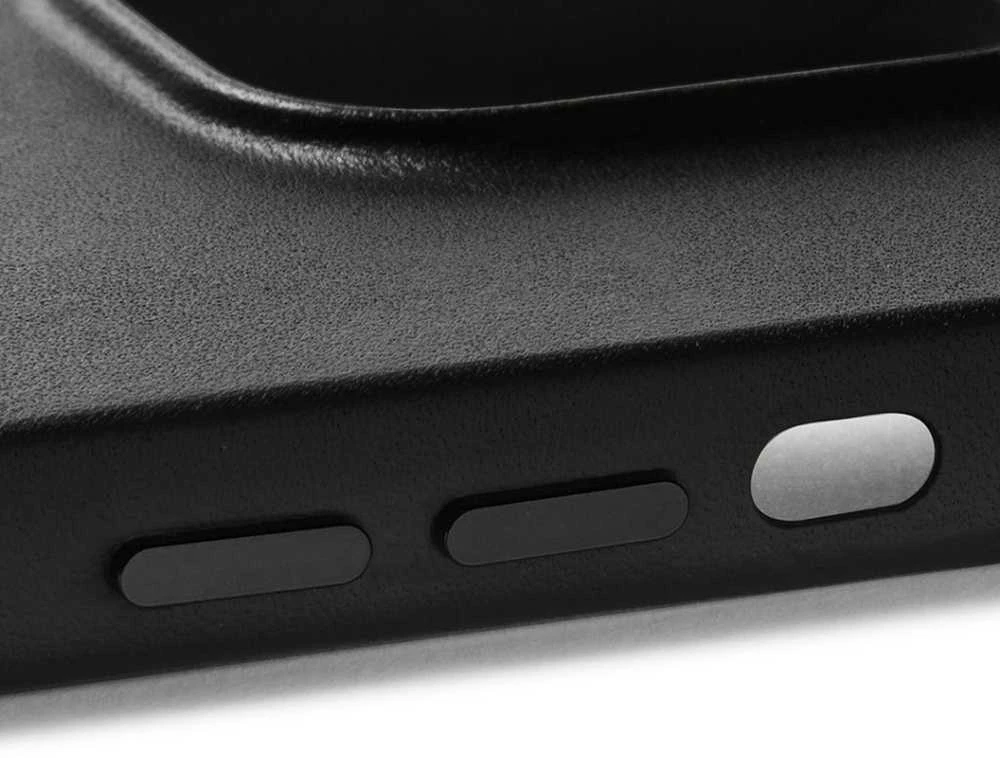 Mujjo Full Odinis dėklas with MagSafe for iPhone 14 Pro Max - Juodas