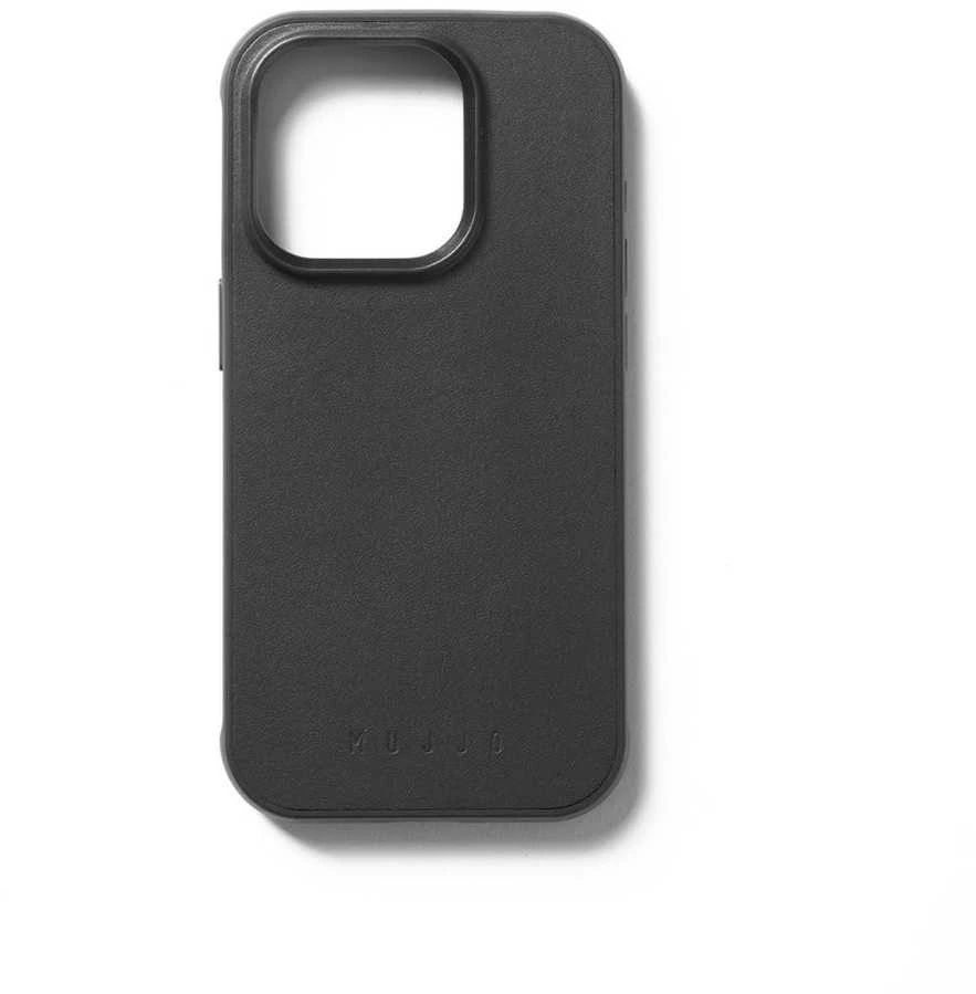 Troubadour Goods „Mujjo Shield“ dėklas – „iPhone 15 Pro“ dėklas, suderinamas su „MagSafe“ (juodas)