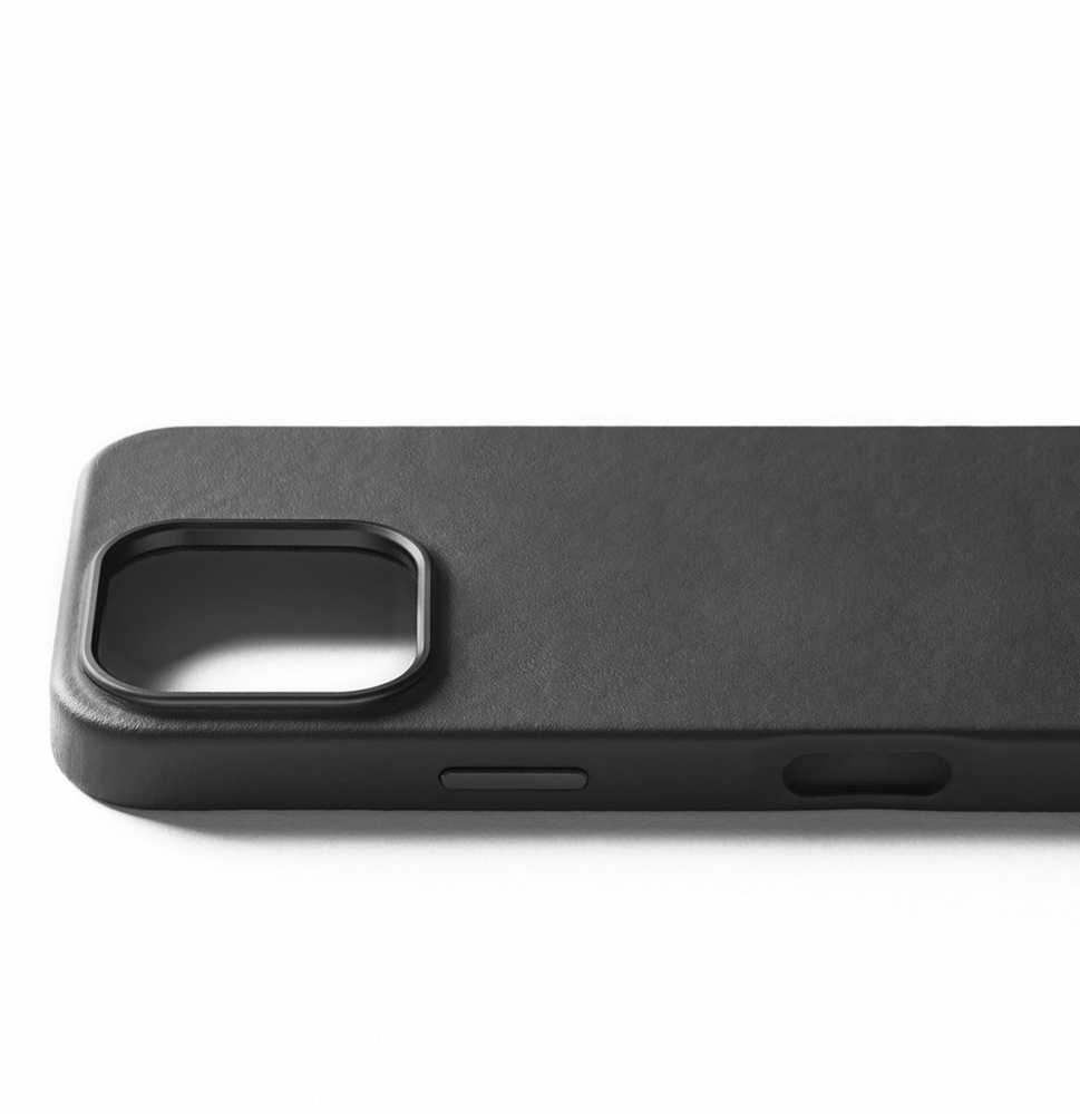 Troubadour Goods Limited Mujjo Full Odinis dėklas - etui skórzane do iPhone 16 kompatybilne su MagSafe (juodas)
