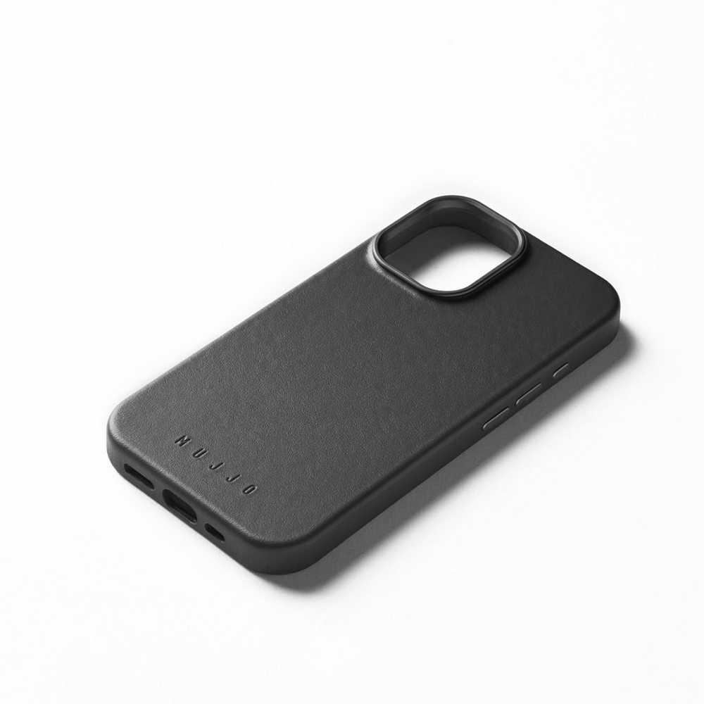 Troubadour Goods Limited Mujjo Full Odinis dėklas - etui skórzane do iPhone 16 kompatybilne su MagSafe (juodas)