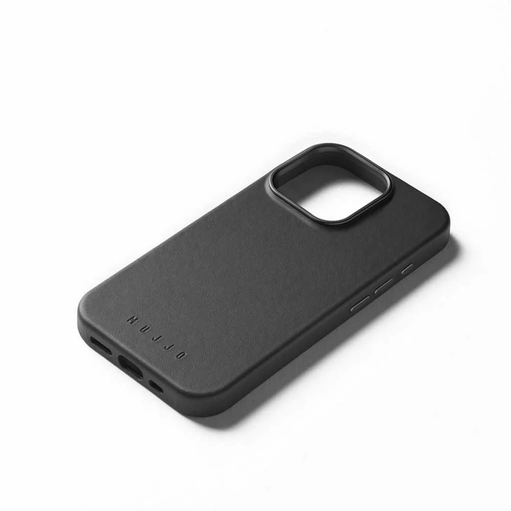 Mujjo Odinis dėklas iPhone 16 Pro juodas