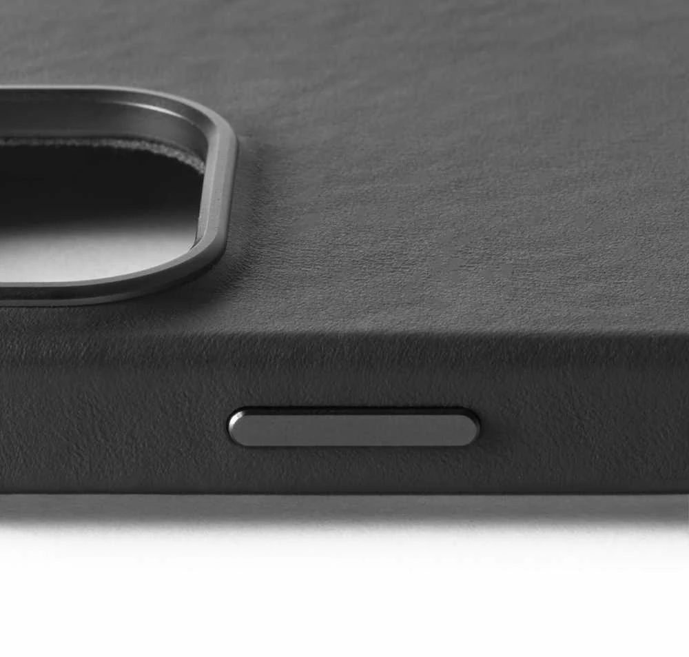 Mujjo Odinis dėklas iPhone 16 Pro juodas
