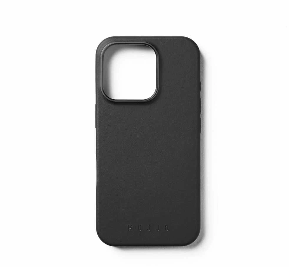 Mujjo Odinis dėklas iPhone 16 Pro juodas