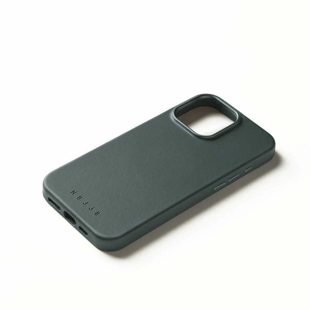 Mujjo Odinis dėklas for iPhone 16 Pro Max - Livid Žalias