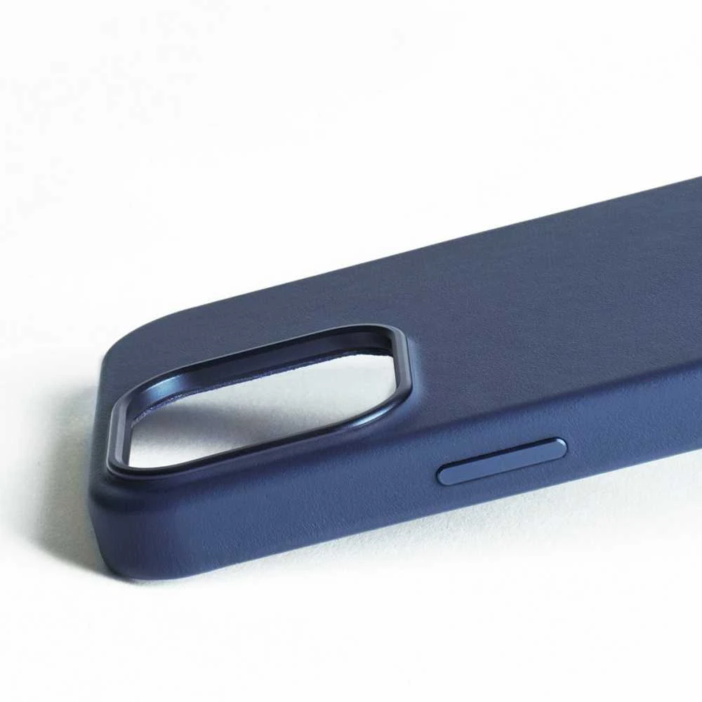 Troubadour Goods Limited Mujjo Odinis dėklas - etui skórzane do iPhone 16 Pro Max kompatybilne su MagSafe (monaco mėlynas)