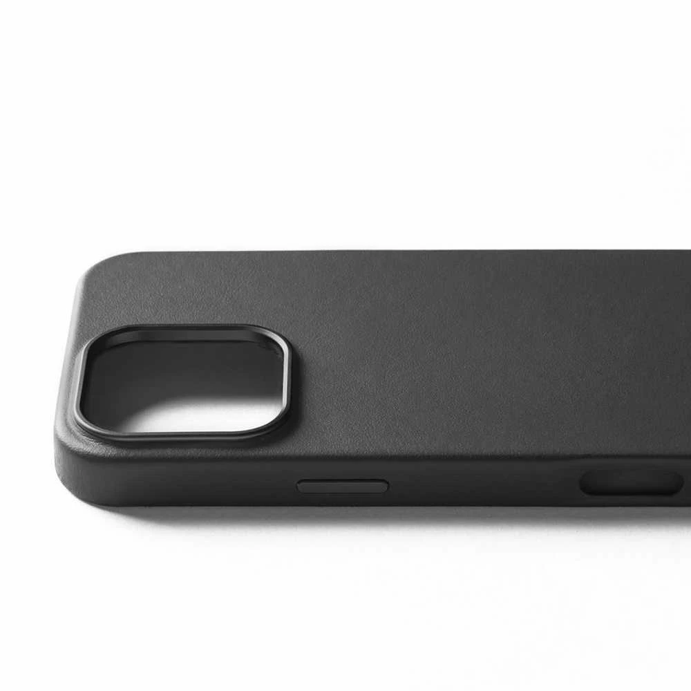 Mujjo odinis dėklas iPhone 16 Pro Max juoda