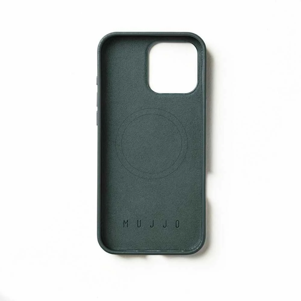 Mujjo Odinis dėklas for iPhone 16 Pro Max - Livid Žalias