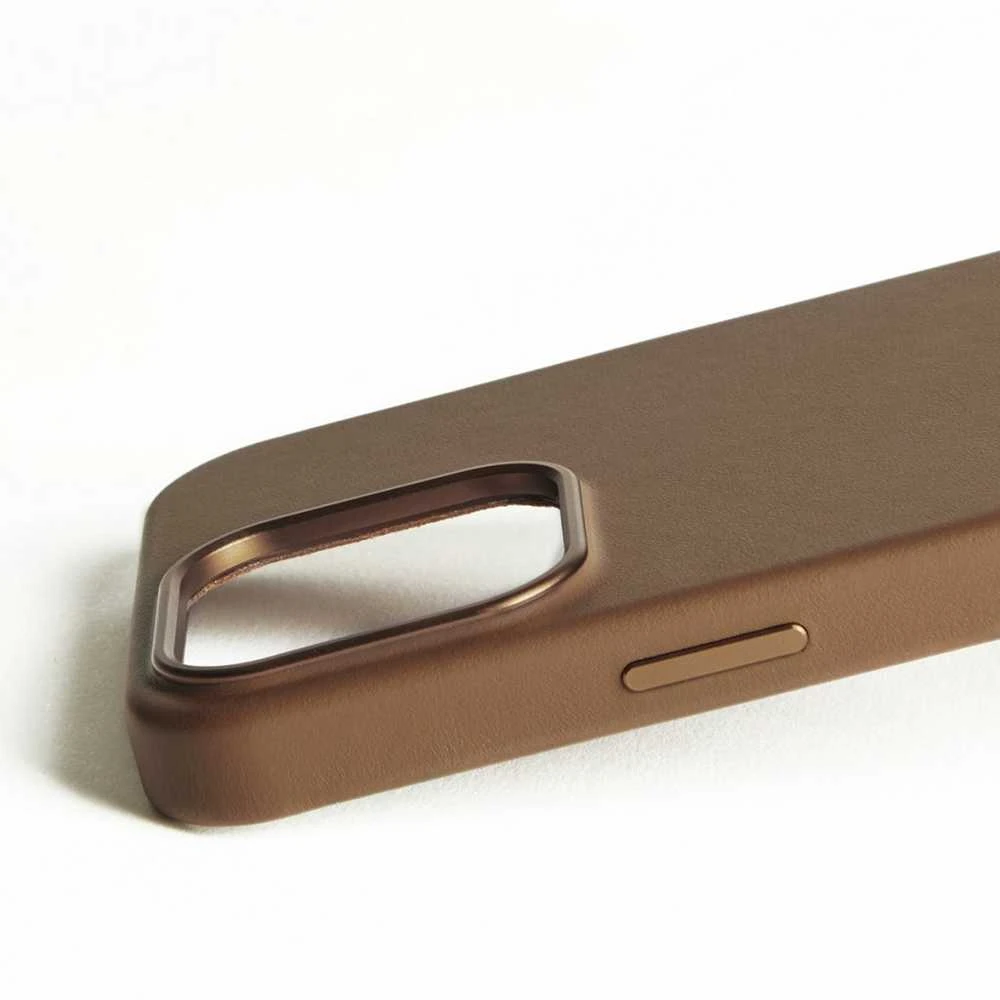Mujjo odinis dėklas, skirtas iPhone 16 Pro Max – rudas