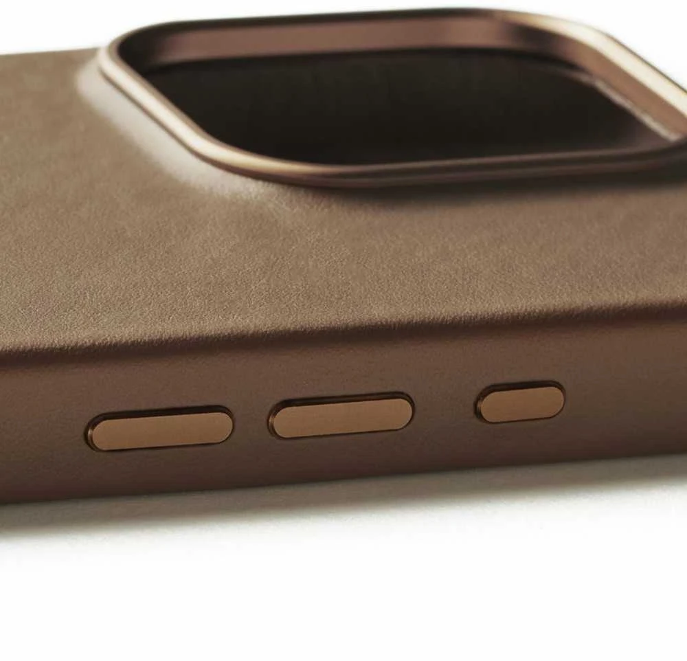 Troubadour Goods Mujjo odinis dėklas iPhone 16 Pro įdegis