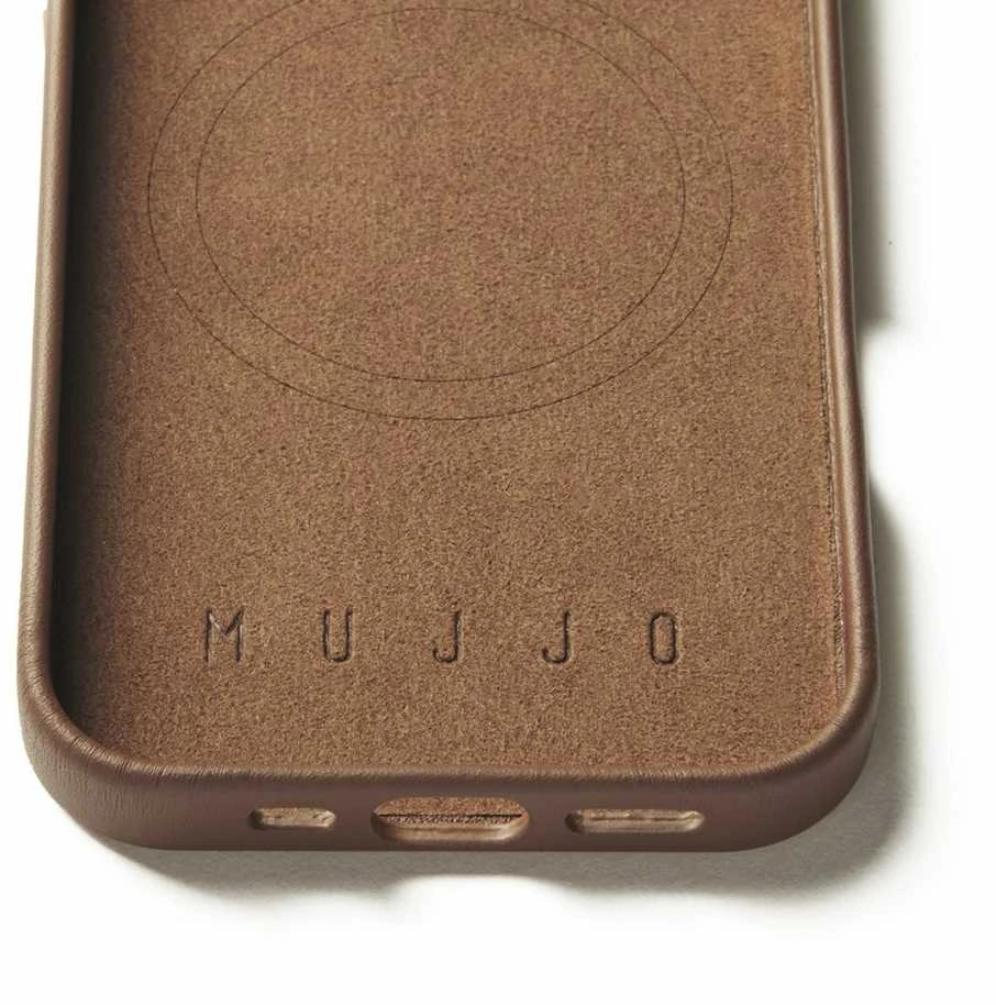 Troubadour Goods Mujjo odinis dėklas iPhone 16 Pro įdegis