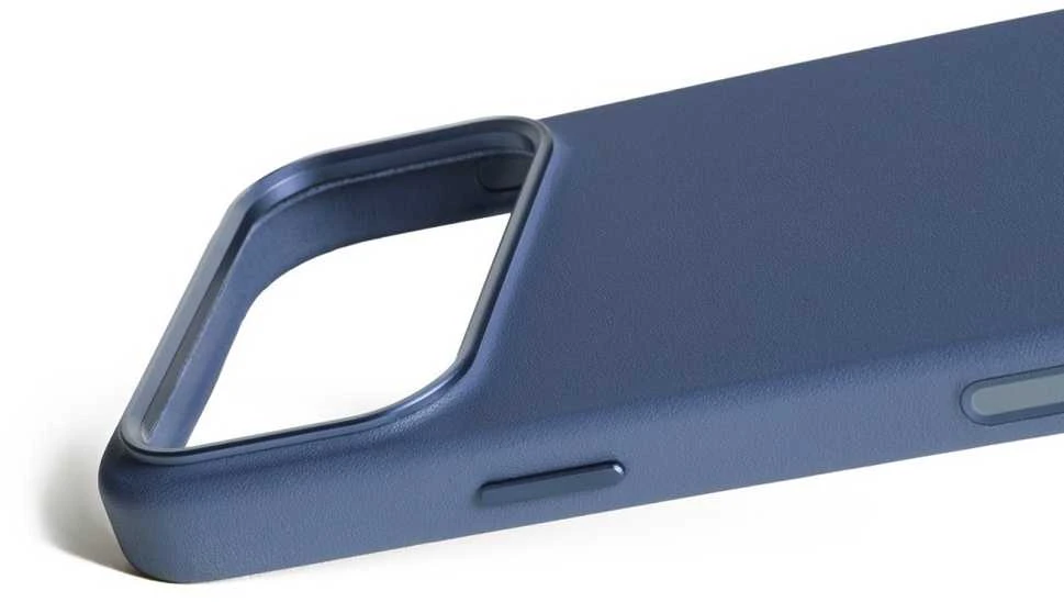 Mujjo Odinis dėklas for iPhone 17 Pro Max - Monaco Mėlyna