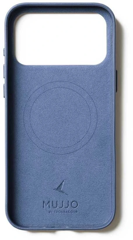 Mujjo Odinis dėklas for iPhone 17 Pro Max - Monaco Mėlyna