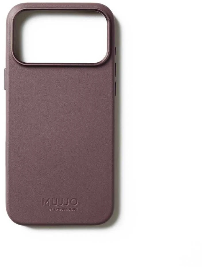 Mujjo MUJJO-CL-063-BR mobiliojo telefono dėklas 17,5 cm (6,9") Raudona