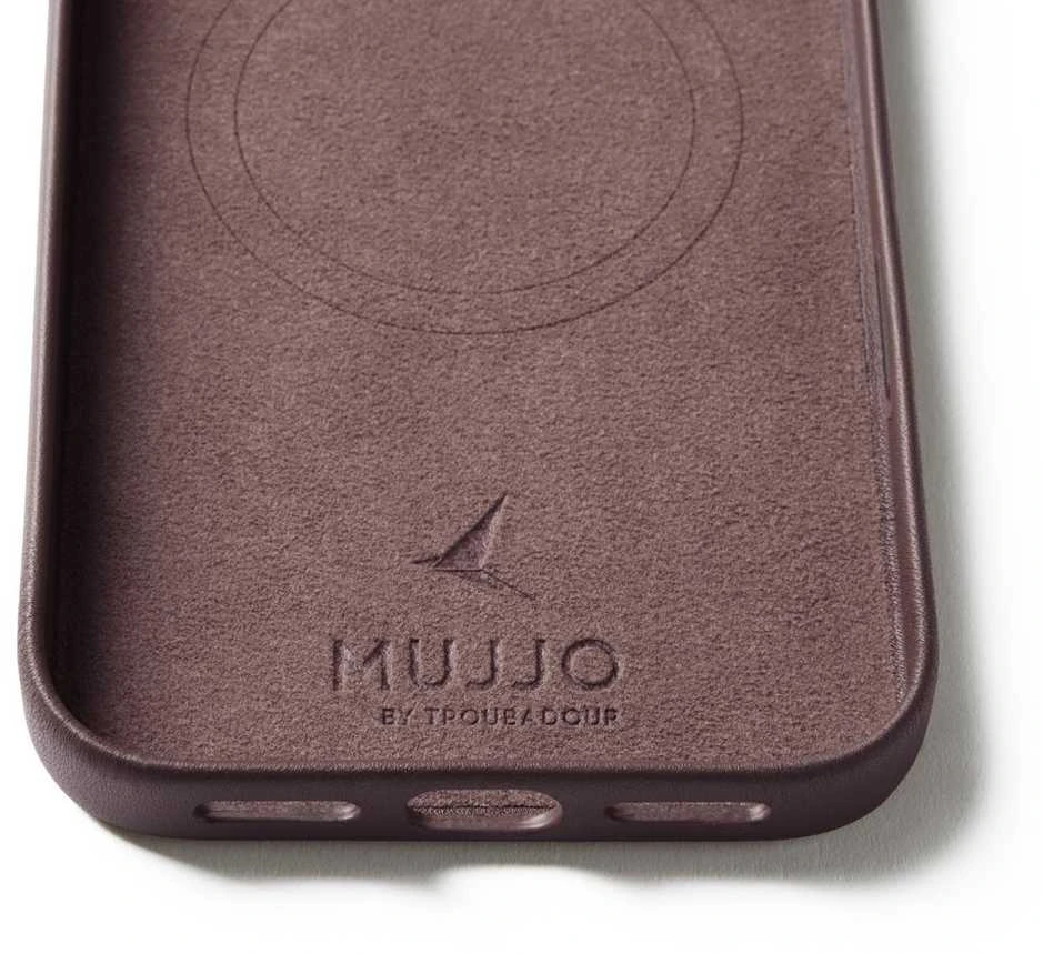 Mujjo MUJJO-CL-063-BR mobiliojo telefono dėklas 17,5 cm (6,9") Raudona