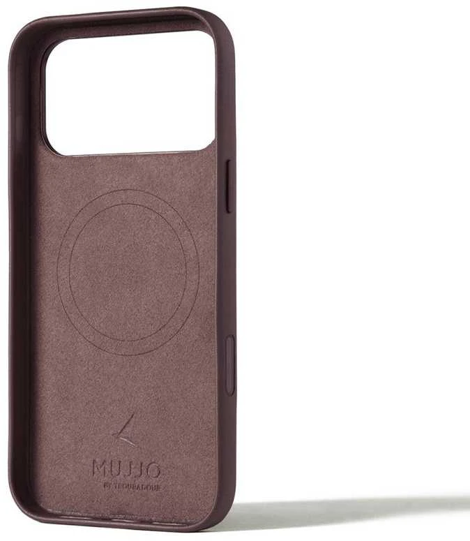 Mujjo MUJJO-CL-063-BR mobiliojo telefono dėklas 17,5 cm (6,9") Raudona