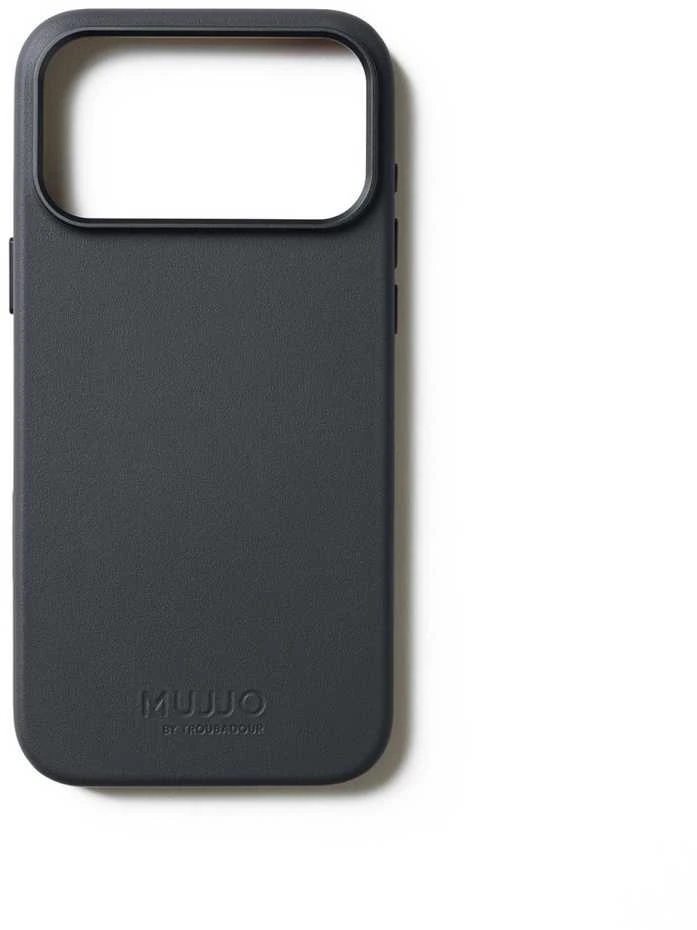 Carruzzo Mujjo Odinis dėklas - etui skórzane do iPhone 17 Pro Max kompatybilne su MagSafe (basalt)