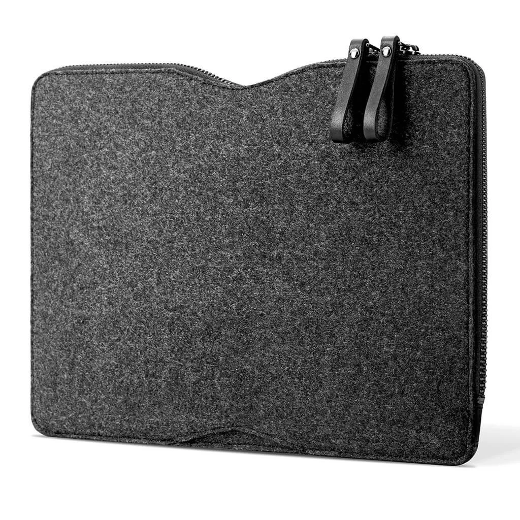 Viršelis Mujjo MOJŽO Carry -On Folio Sleeve Pro 12 "Makbook - Juoda