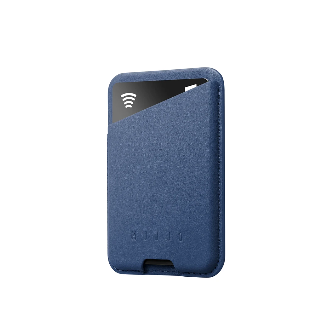 Mujjo MagSafe Leather Card Wallet - Juodas