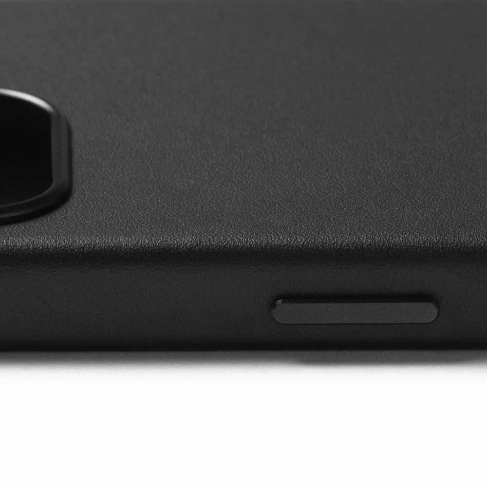 Mujjo Full Odinis dėklas - etui skórzane do iPhone 16e kompatybilne su Magsafe (juodas)