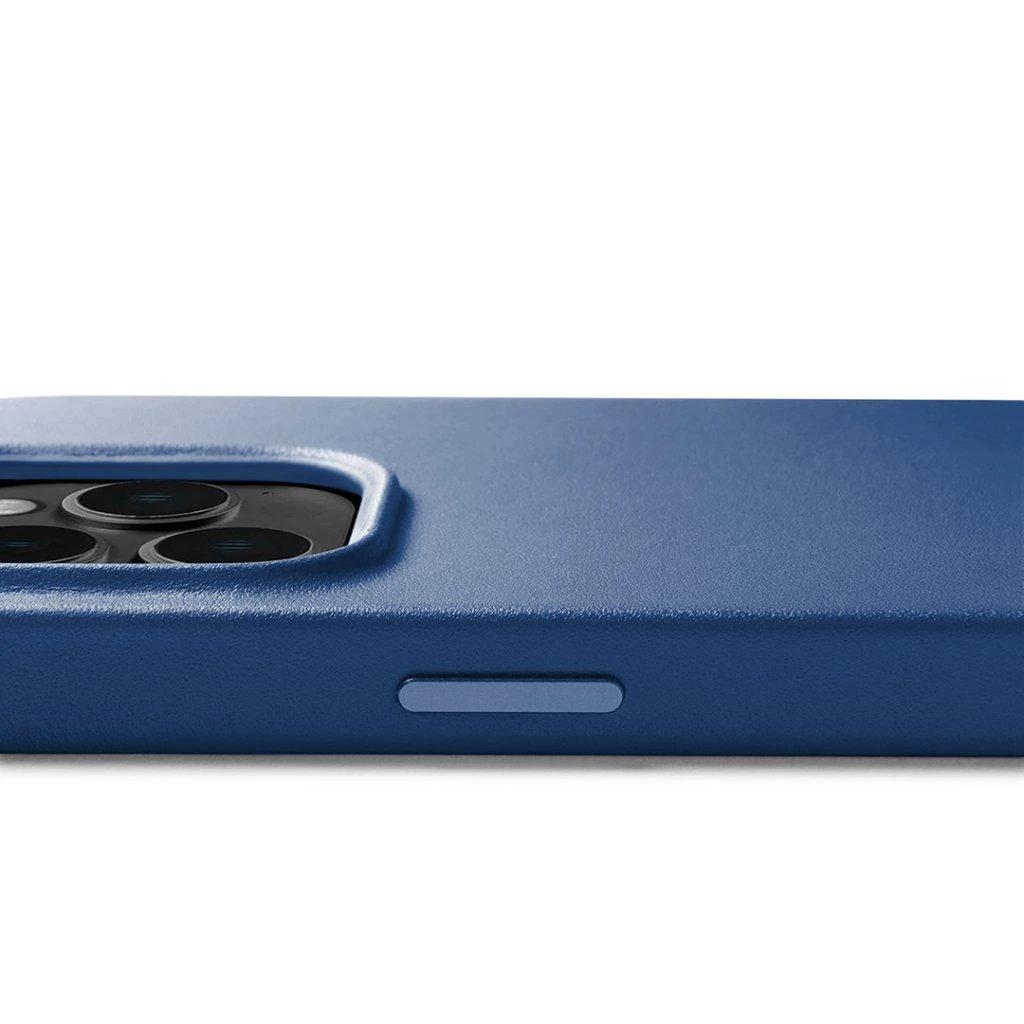 Mujjo Full Odinis dėklas with MagSafe for iPhone 14 Pro - Monaco Mėlyna