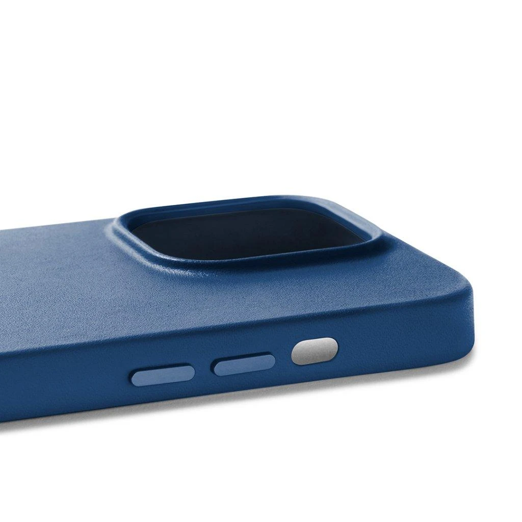 Mujjo Full Odinis dėklas with MagSafe for iPhone 14 Pro - Monaco Mėlyna