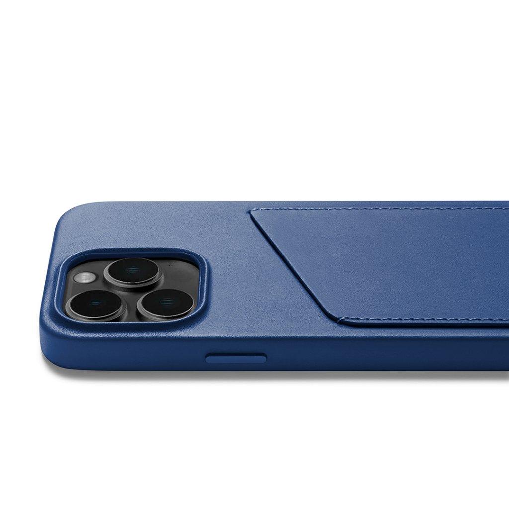 „Mujjo“ odinis piniginės dėklas, skirtas „iPhone 14 Pro“ – rudas