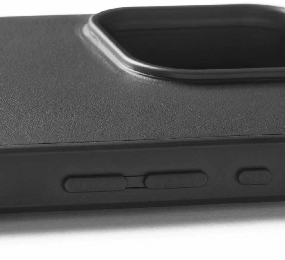 Mujjo Shield dėklas, skirtas iPhone 16 Pro – juodas