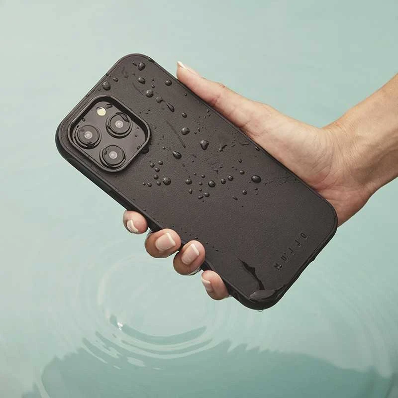 Mujjo Shield dėklas, skirtas iPhone 16 Pro Max – juodas