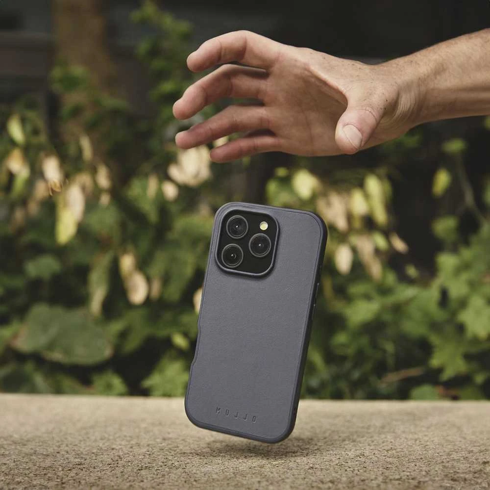 Mujjo Shield dėklas, skirtas iPhone 16 Pro Max – juodas