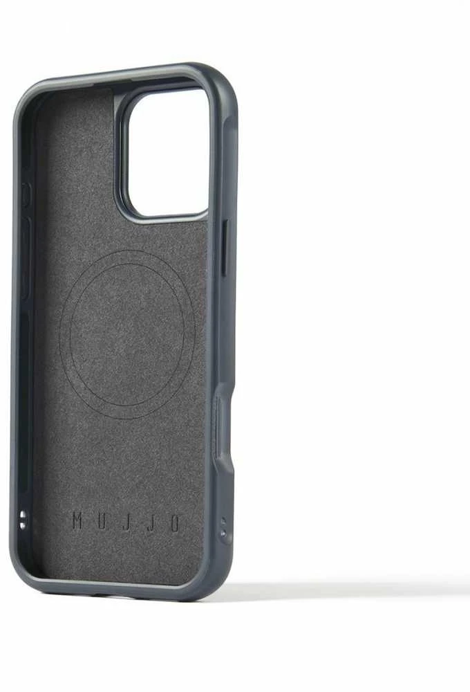 „Mujjo Shield“ dėklas, skirtas „iPhone 16 Pro Max“ – plieno mėlynas