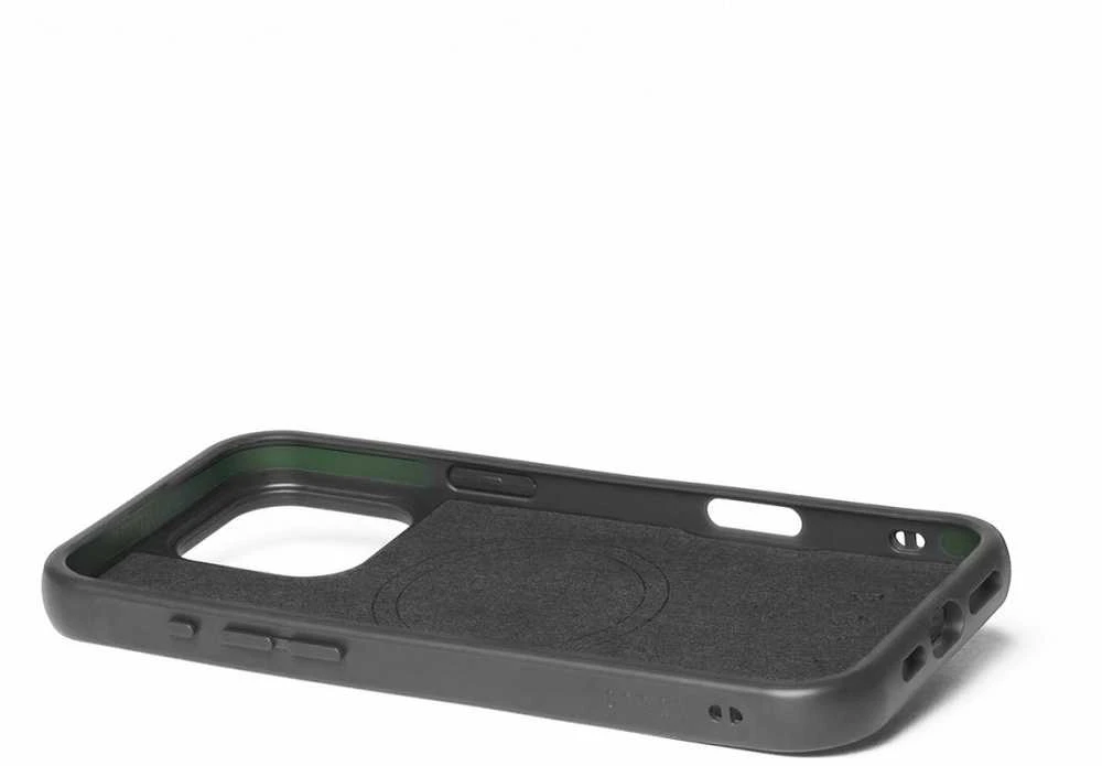 Mujjo Shield dėklas, skirtas iPhone 16 Pro Max – juodas